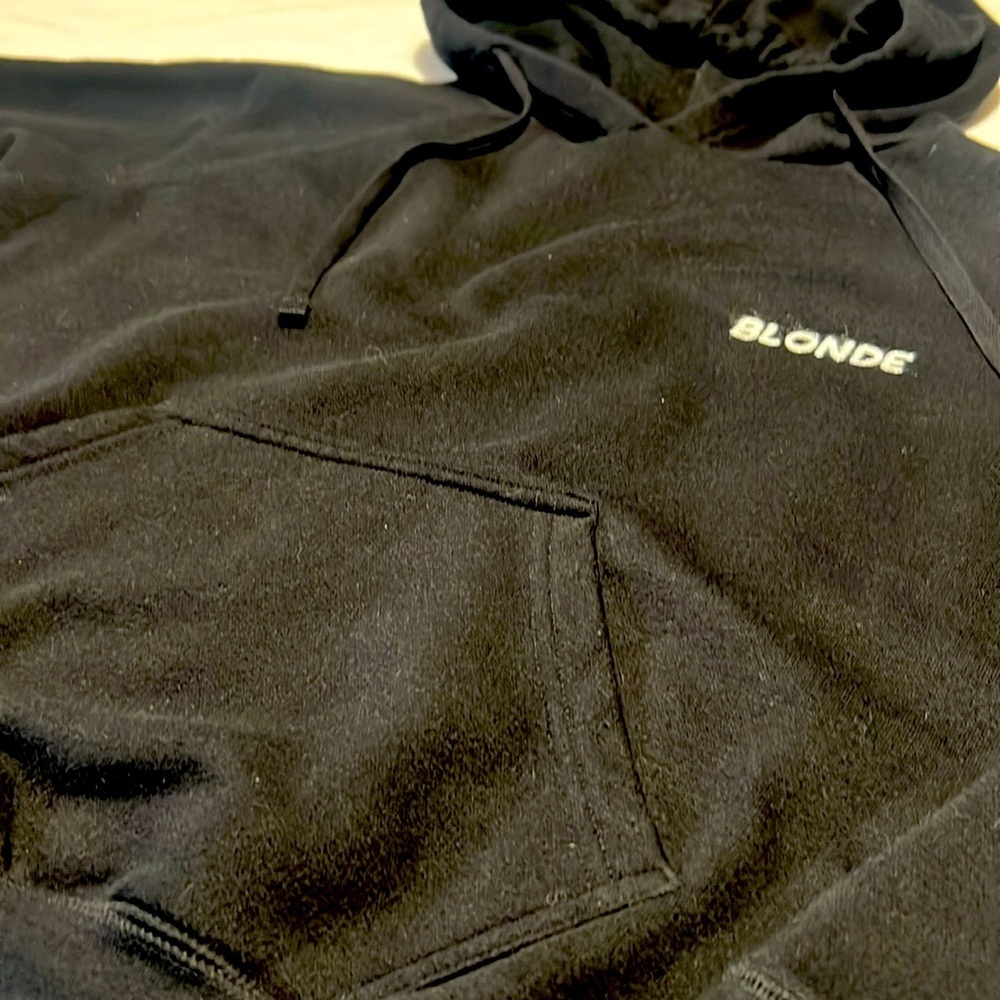 BTL Brunette The Label BLONDE Hoodie.  Size S/M - Picture 2 of 7